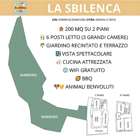 La Sbilenca E La Sbilenchina - Calice Ligure, Vicino Finale Ligure Apartament